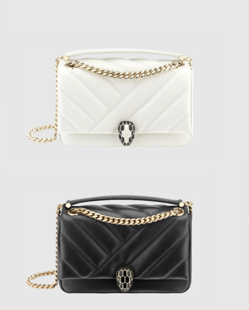 [BULGARI-불가리]세르펜티 카보숑 숄더백 287987