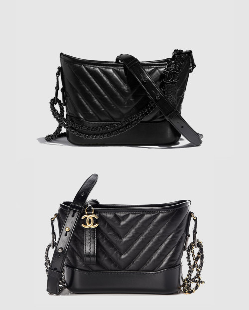 [CHANEL-샤넬]쉐브론 가브리엘 호보백 스몰 A91810