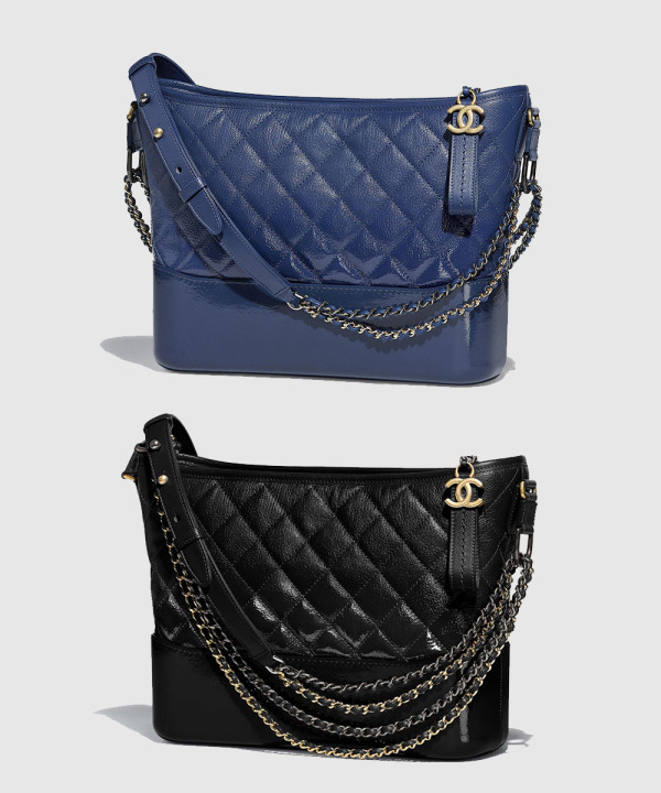 [CHANEL-샤넬]가브리엘 호보백 고트스킨 미듐 A93824