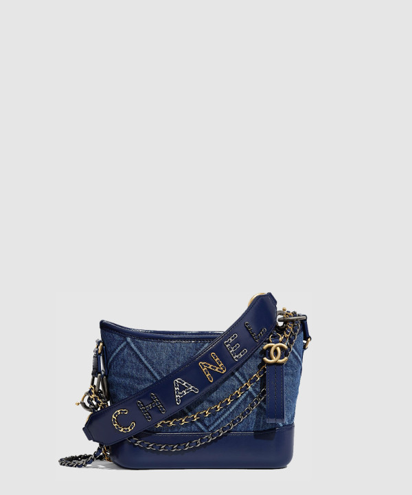[CHANEL-샤넬]데님 가브리엘 호보백 스몰 AS0865