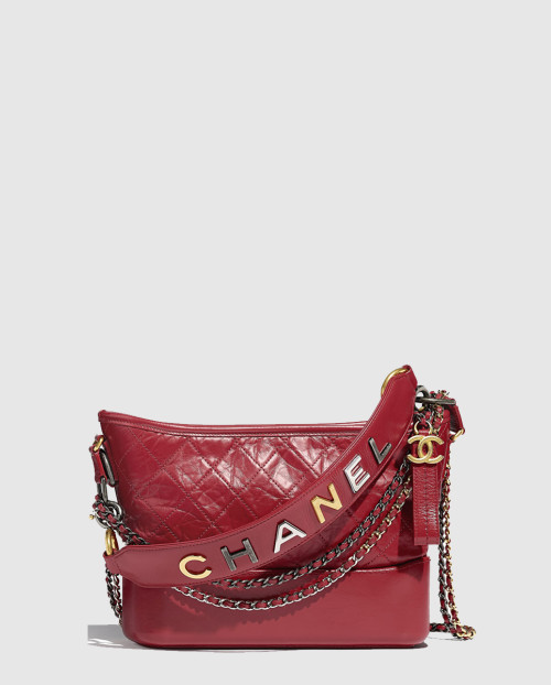 [CHANEL-샤넬]가브리엘 호보백 이니셜 스트랩 미듐 AS1583