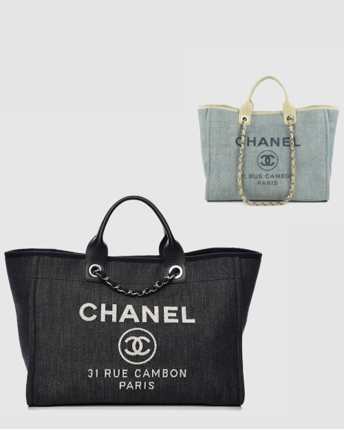[CHANEL-샤넬]데님 도빌백 A66941
