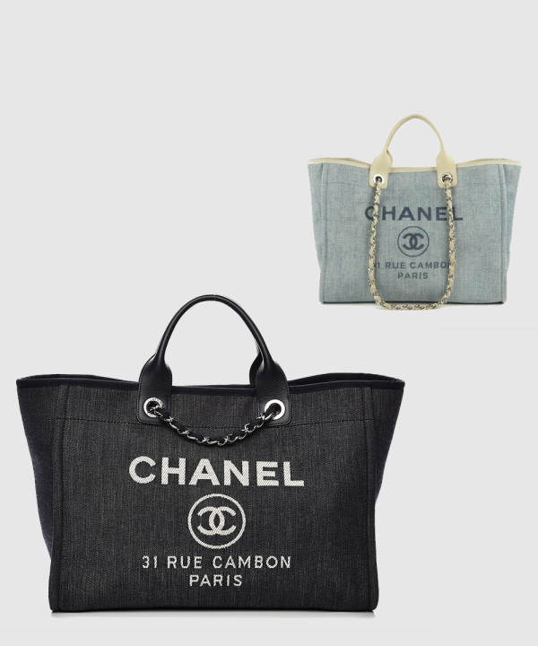 [CHANEL-샤넬]데님 도빌백 A66941