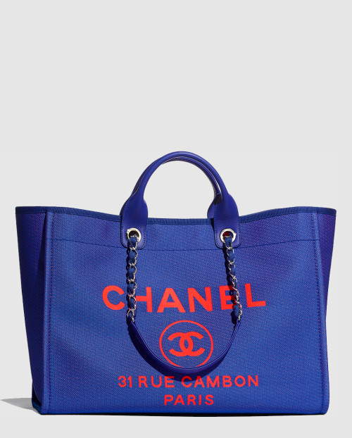 [CHANEL-샤넬]믹스드파이버 도빌백 A93786