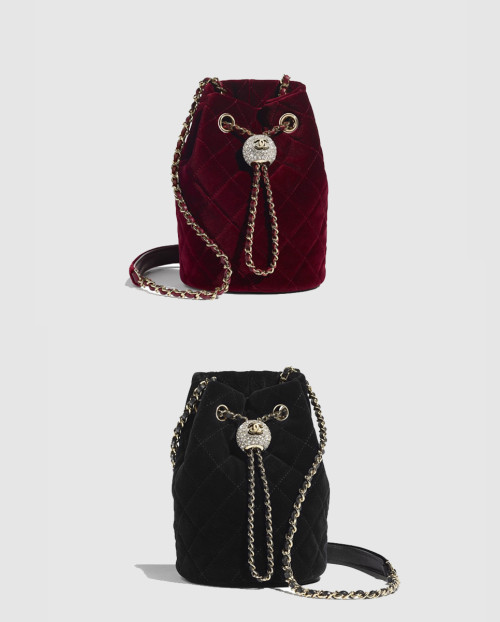 [CHANEL-샤넬]드로스트링 버킷백 AS1894