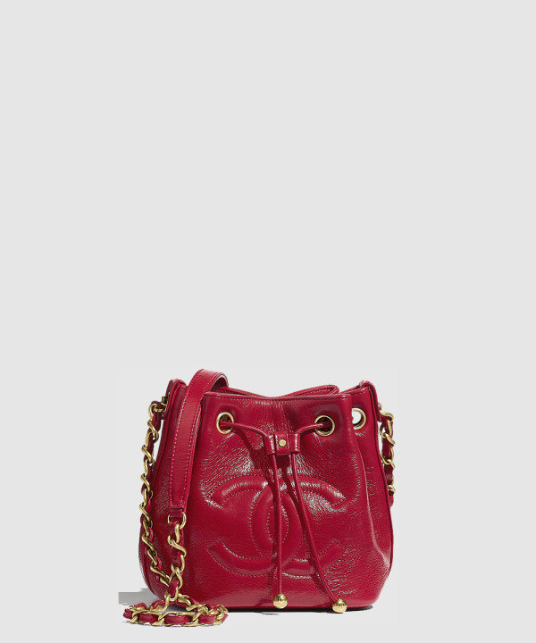 [CHANEL-샤넬]드로스트링 버킷백 AS1946