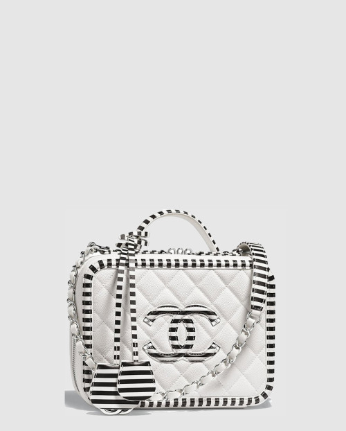 [CHANEL-샤넬]필리그리 베니티 코스메틱 미듐 A93343