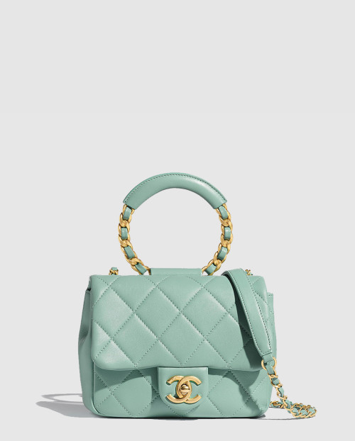 [CHANEL-샤넬]스몰 핸들 플랩백 AS1357