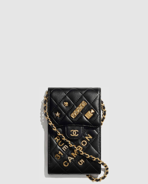 [CHANEL-샤넬]폰 홀더 AP2164