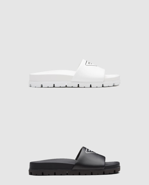 [PRADA-프라다]레더 슬리퍼 1XX582