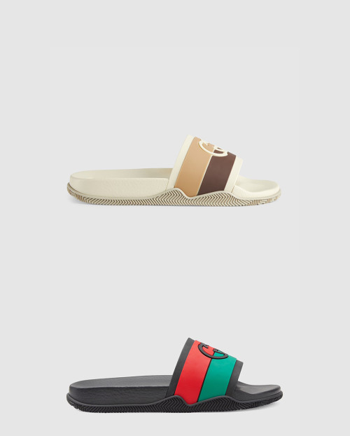 [GUCCI-구찌]인터로킹 G 슬리퍼 655265