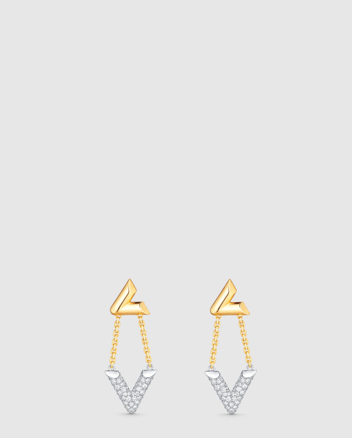 [LOUIS VUITTON-루이비통]LV 볼트 귀걸이 Q96973