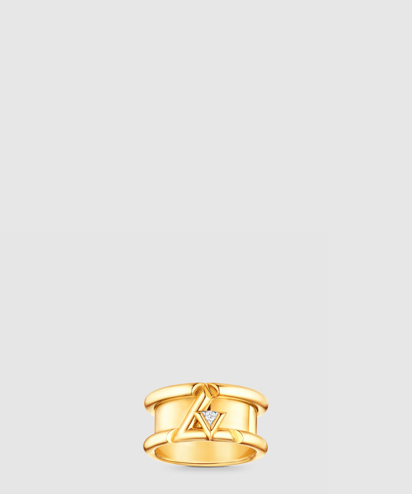 [LOUIS VUITTON-루이비통]LV 볼트 밴드 반지 Q9O58A