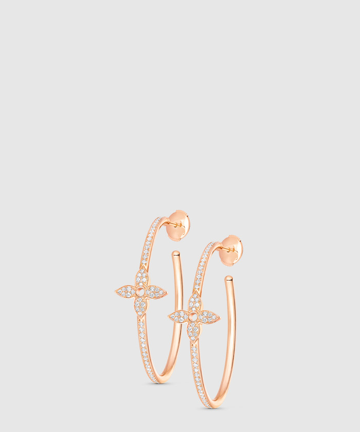 레플리카|이미테이션 louis-vuitton-루이비통이딜-블라썸-후프-귀걸이-q96839