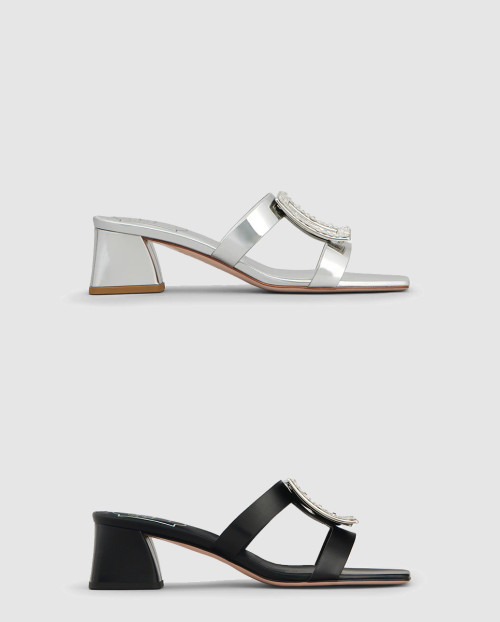 [ROGER VIVIER-로저비비에]비키 비브 스트라스 다이아 뮬 5362