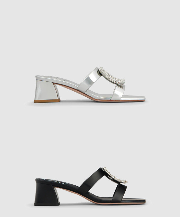 [ROGER VIVIER-로저비비에]비키 비브 스트라스 다이아 뮬 5362