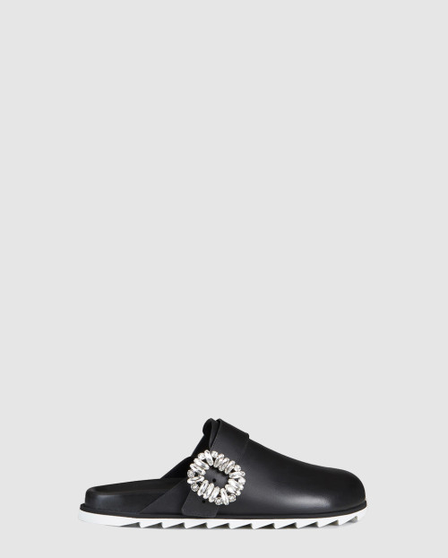 [ROGER VIVIER-로저비비에]스트라스 클로즈드 토 뮬 6253