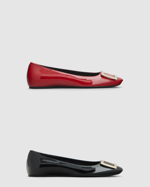 [ROGER VIVIER-로저비비에]트럼펫 발레리나 플랫슈즈 4041