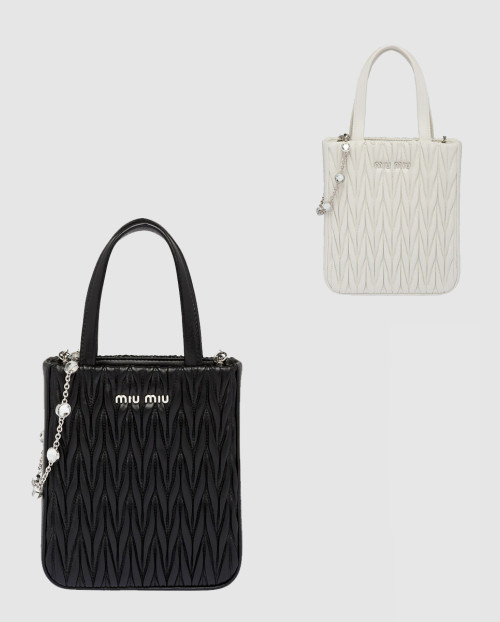 [MIUMIU-미우미우]마테라쎄 토트백 5BA220