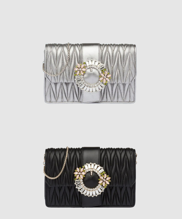 레플리카|이미테이션 miumiu-미우미우마테라쎄-플라워-미니백-5bh095