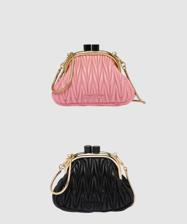 [MIUMIU-미우미우]벨 미니백 5BP016