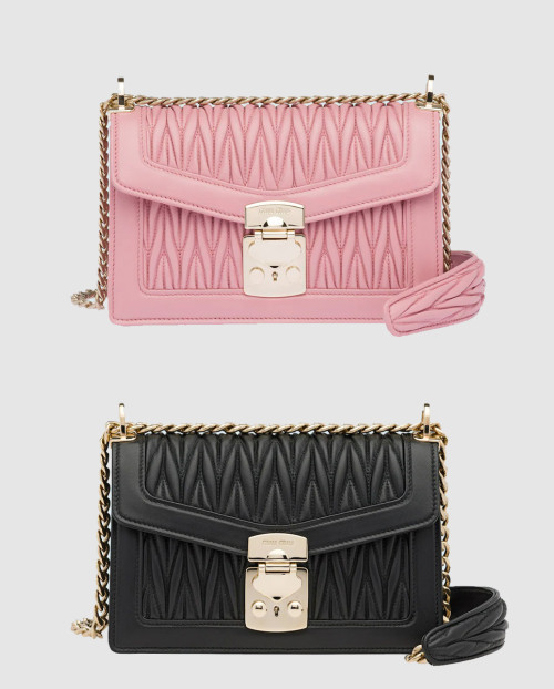 [MIUMIU-미우미우]컨피덴셜 마테라쎄 숄더백 5BD083