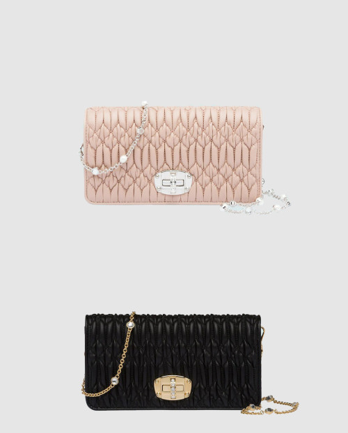 [MIUMIU-미우미우]크리스탈 클로케 미니백 5DH044