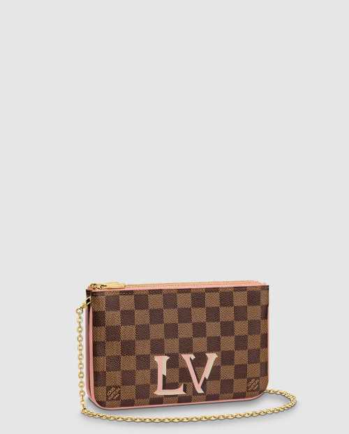 [LOUIS VUITTON-루이비통]더블 집 포쉐트 N60254