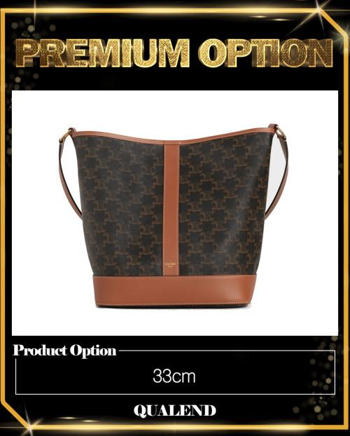 [CELINE-셀린느]트리오페 버킷백 미듐 191132