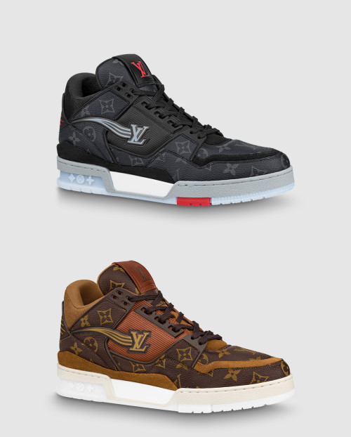 [LOUIS VUITTON-루이비통]LV 트레이너 스니커즈 1A8A9S