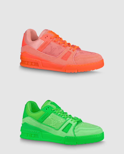 [LOUIS VUITTON-루이비통]LV 트레이너 스니커즈 1A8KDG