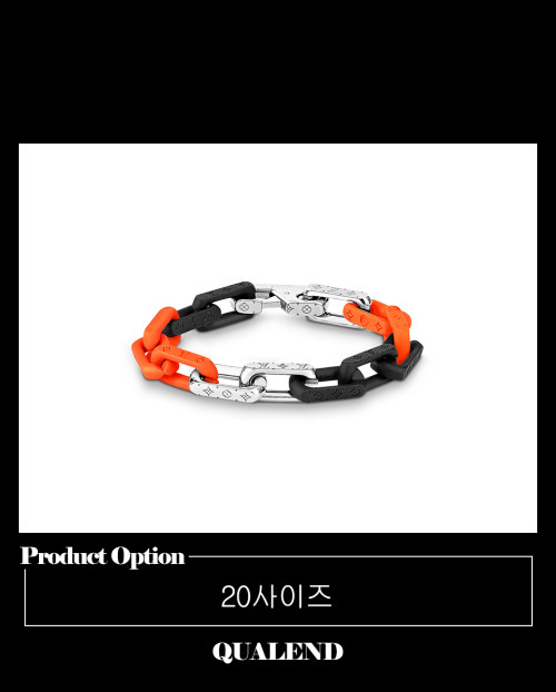 [LOUIS VUITTON-루이비통]모노그램 체인 팔찌 MP3143