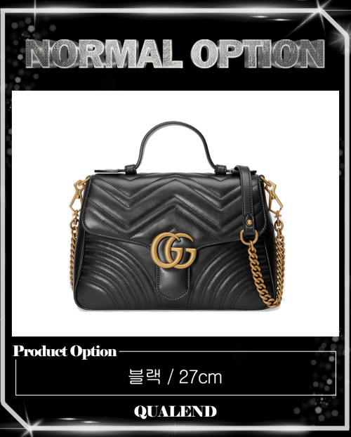 [GUCCI-구찌]GG 마몽 스몰 탑핸들백 498110