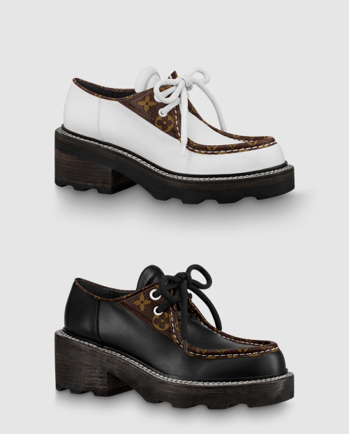 [LOUIS VUITTON-루이비통]LV 보부르 플랫폼 더비 1A5SOA