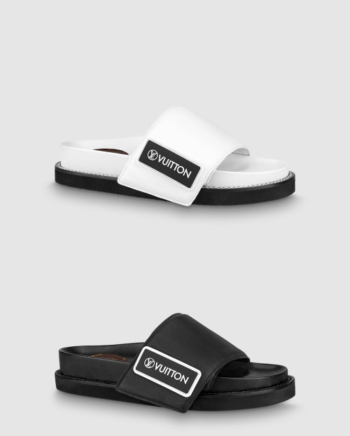 [LOUIS VUITTON-루이비통]LV 선셋 플랫 컴포트 뮬 1A93SE