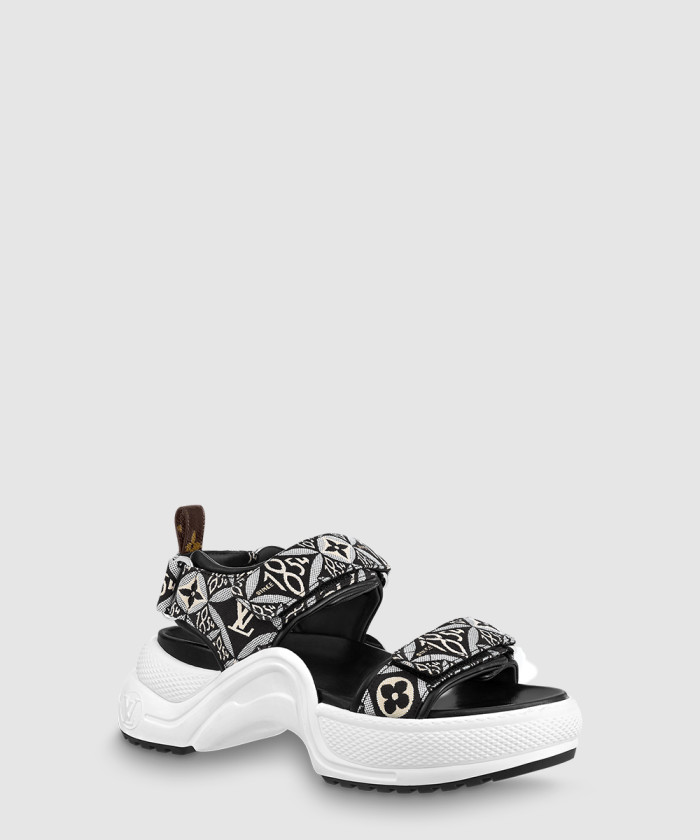 레플리카|이미테이션 louis-vuitton-루이비통lv-아치라이트-플랫-샌들-1a8uou