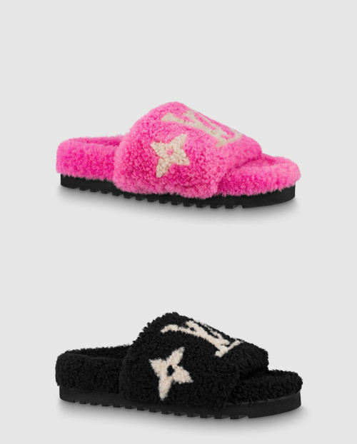 [LOUIS VUITTON-루이비통]파세오 플랫 컴포트 뮬 1A8ZIL