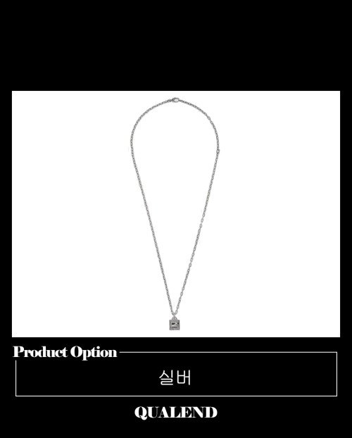 [GUCCI-구찌]스퀘어 G 십자가 목걸이 552768