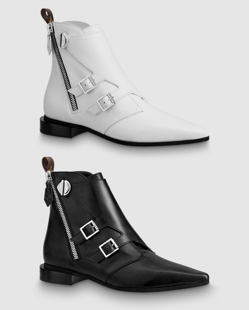 [LOUIS VUITTON-루이비통]점블 플랫 앵클부츠 1A57AH