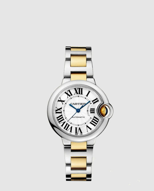 [CARTIER-까르띠에]발롱블루 콤비 33 W2BB0029