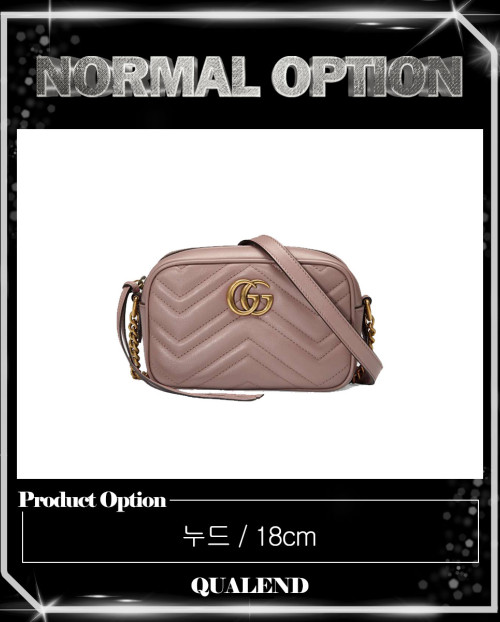 [GUCCI-구찌]GG 마몽 미니 숄더백 448065