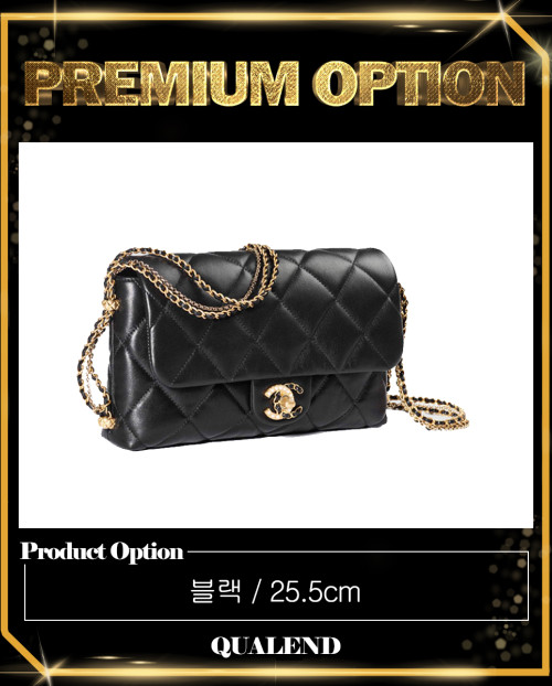 [CHANEL-샤넬]골드메탈 플랩백 AS2563