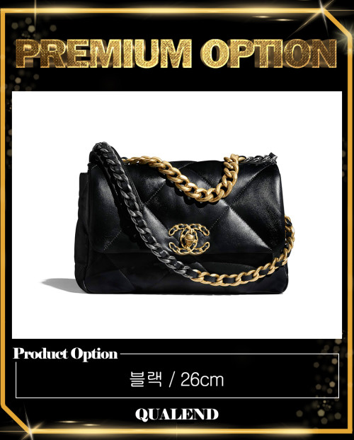 [CHANEL-샤넬]19백 미듐 AS1160