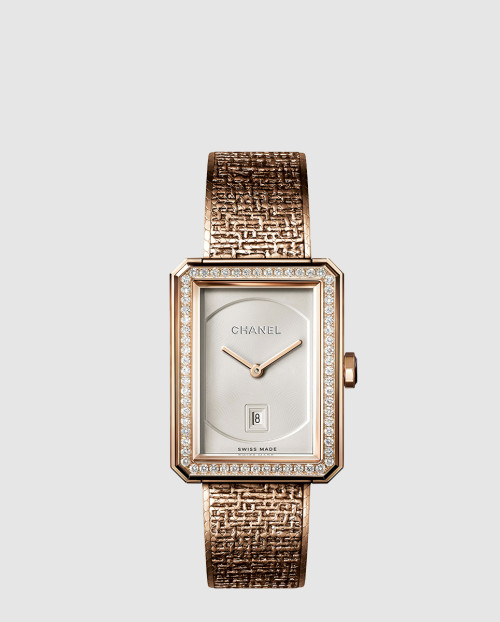 [CHANEL-샤넬]보이프렌드 트위드 34.6 H5315