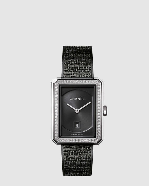 [CHANEL-샤넬]보이프렌드 트위드 34.6 H5318