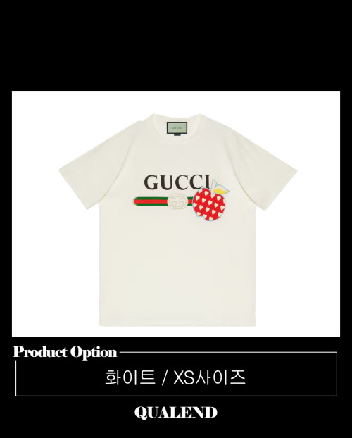 [GUCCI-구찌]레 뽐므 티셔츠 548334