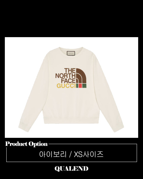 [GUCCI-구찌]구찌X노스페이스 맨투맨 626990