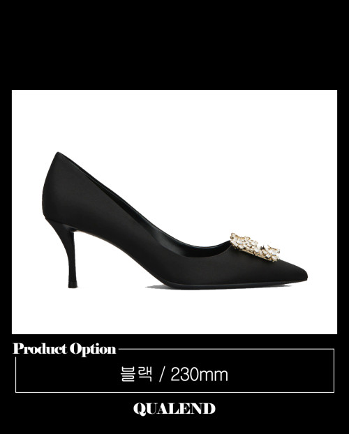 [ROGER VIVIER-로저비비에]플라워 스트라스 펌프스 4141