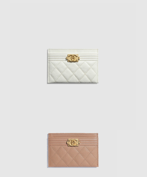 [CHANEL-샤넬]보이 카드지갑 인기색상 A84431