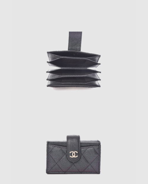 [CHANEL-샤넬]아코디언 카드지갑 AP0342